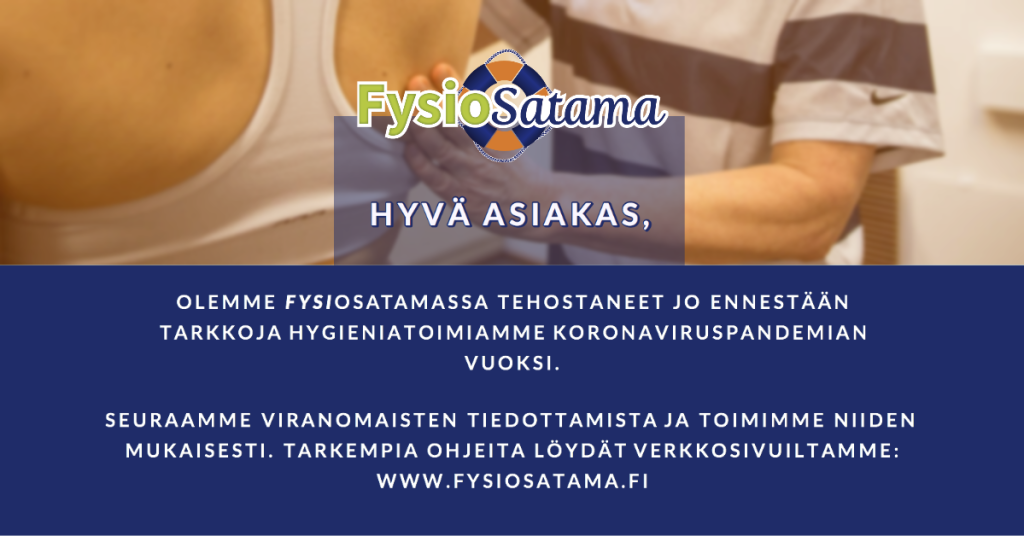 Päivitetty informaatio asiakkaillemme koronavirukseen liittyen (25.6.2020)