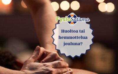 Kaipaatko huoltoa tai hemmottelua jouluna?