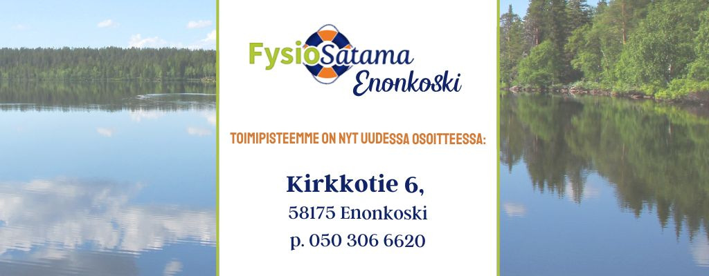 Enonkosken toimipiste uudessa osoitteessa: Kirkkotie 6