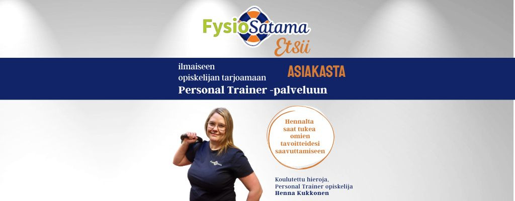 Henna tarvitsee asiakkaan Personal Trainer -harjoitteluun
