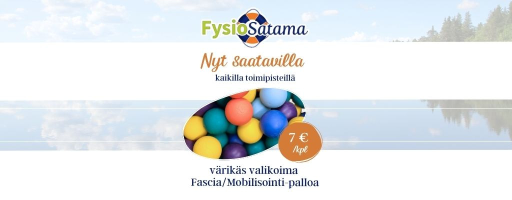Fasciapallo – kätevä pika-apu kireisiin lihaksiin